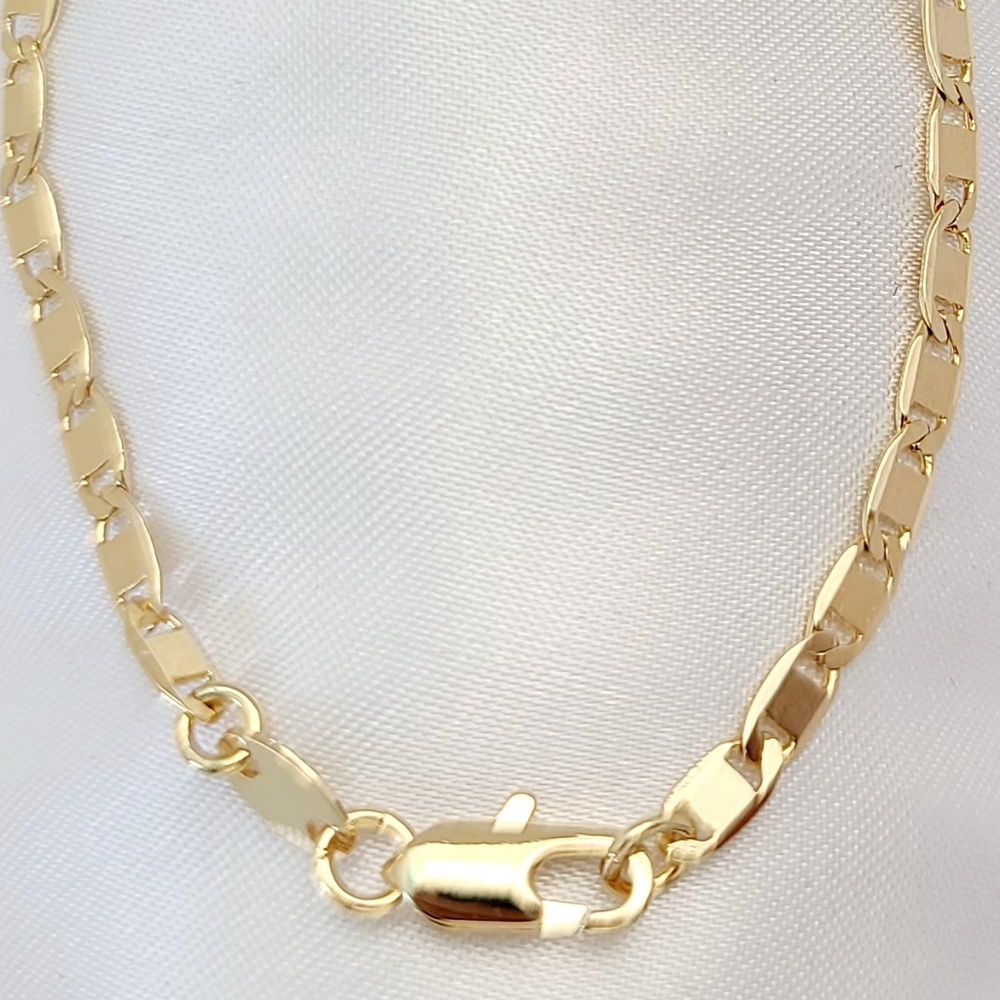 18k GF baby boy logo bracelet. New - Picture 6 of 8